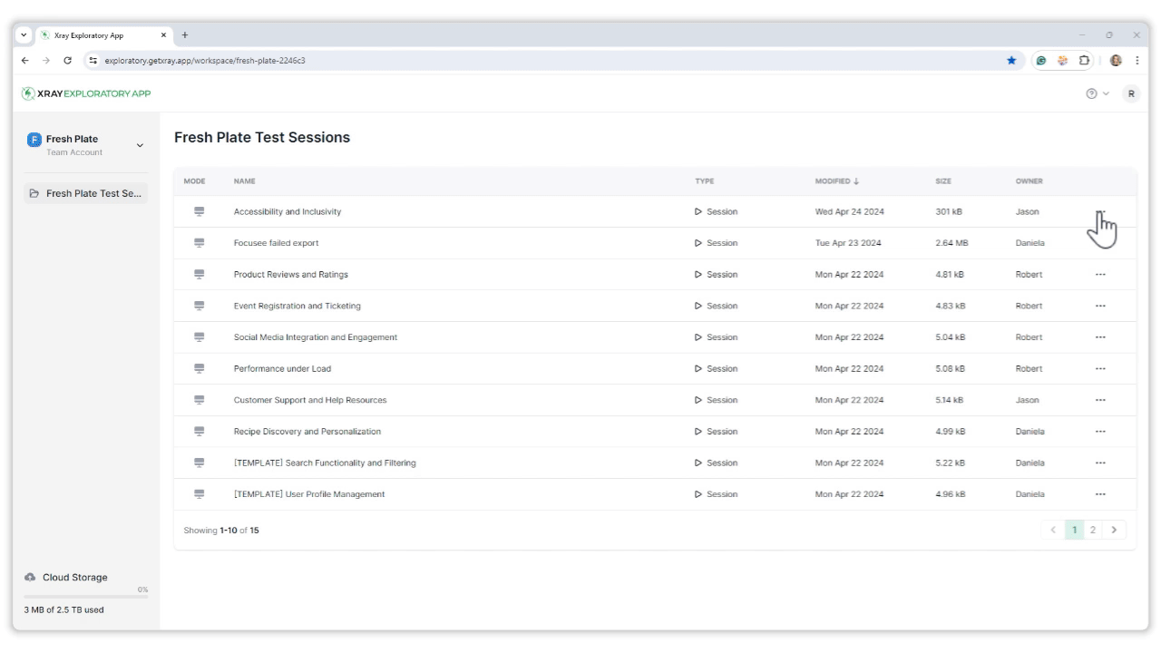 Exploratory testing with Xray Exploratory App