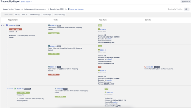 traceability-report