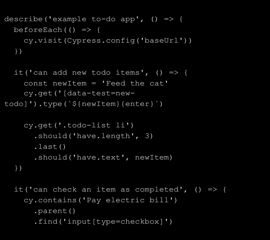 cypress-test-run-code