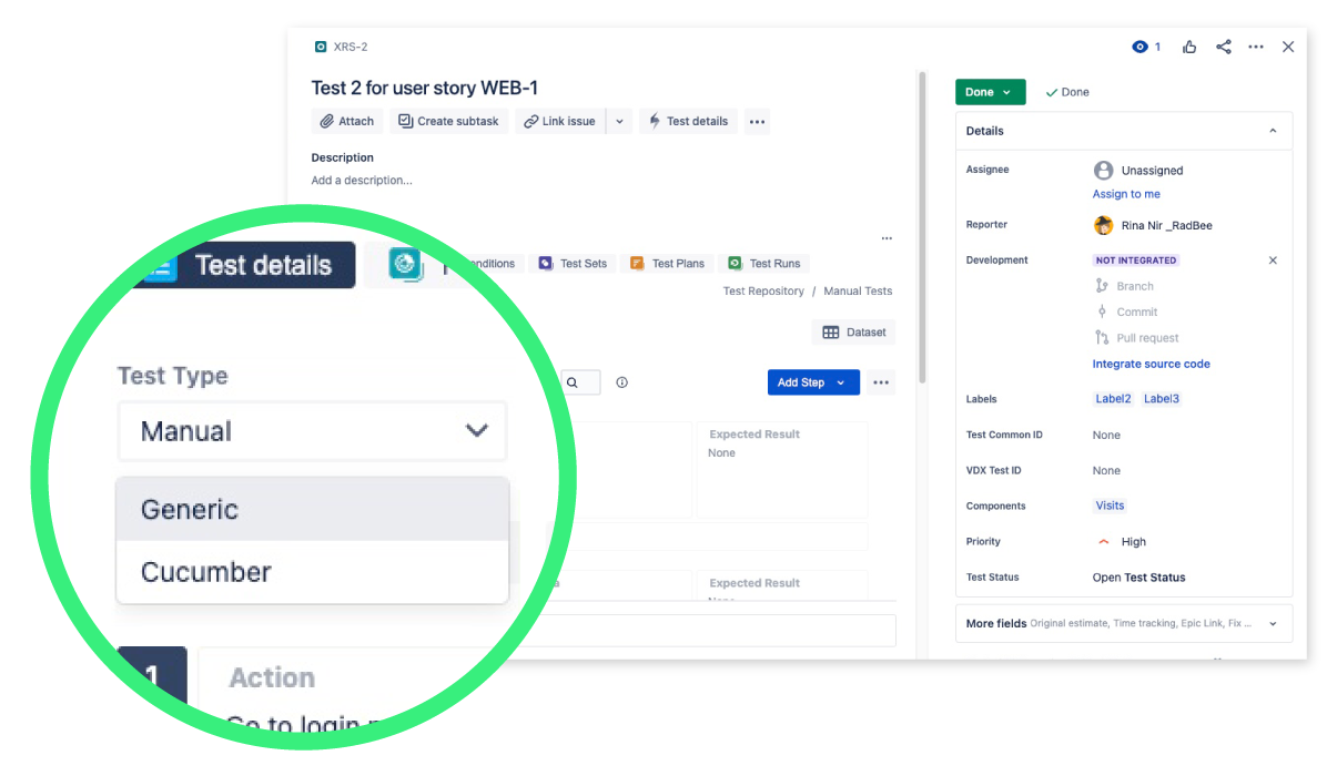 DevOps-Xray-Jira-User-Story