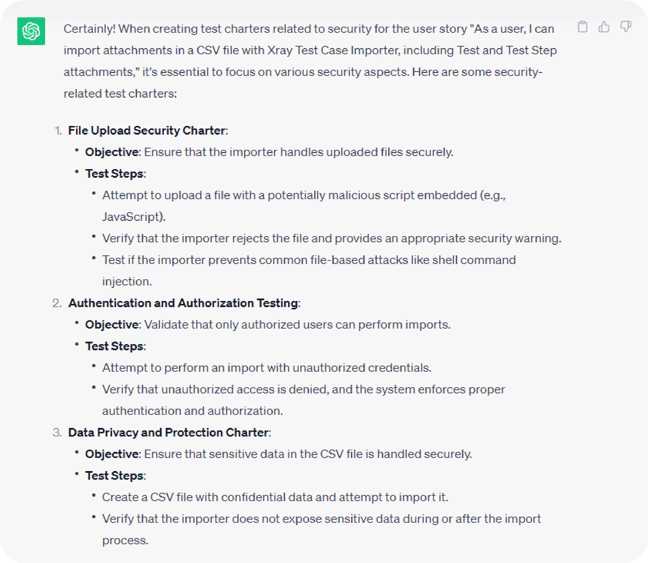 How to Use AI (ChatCPT) for Exploratory Testing Prompt and Answer example