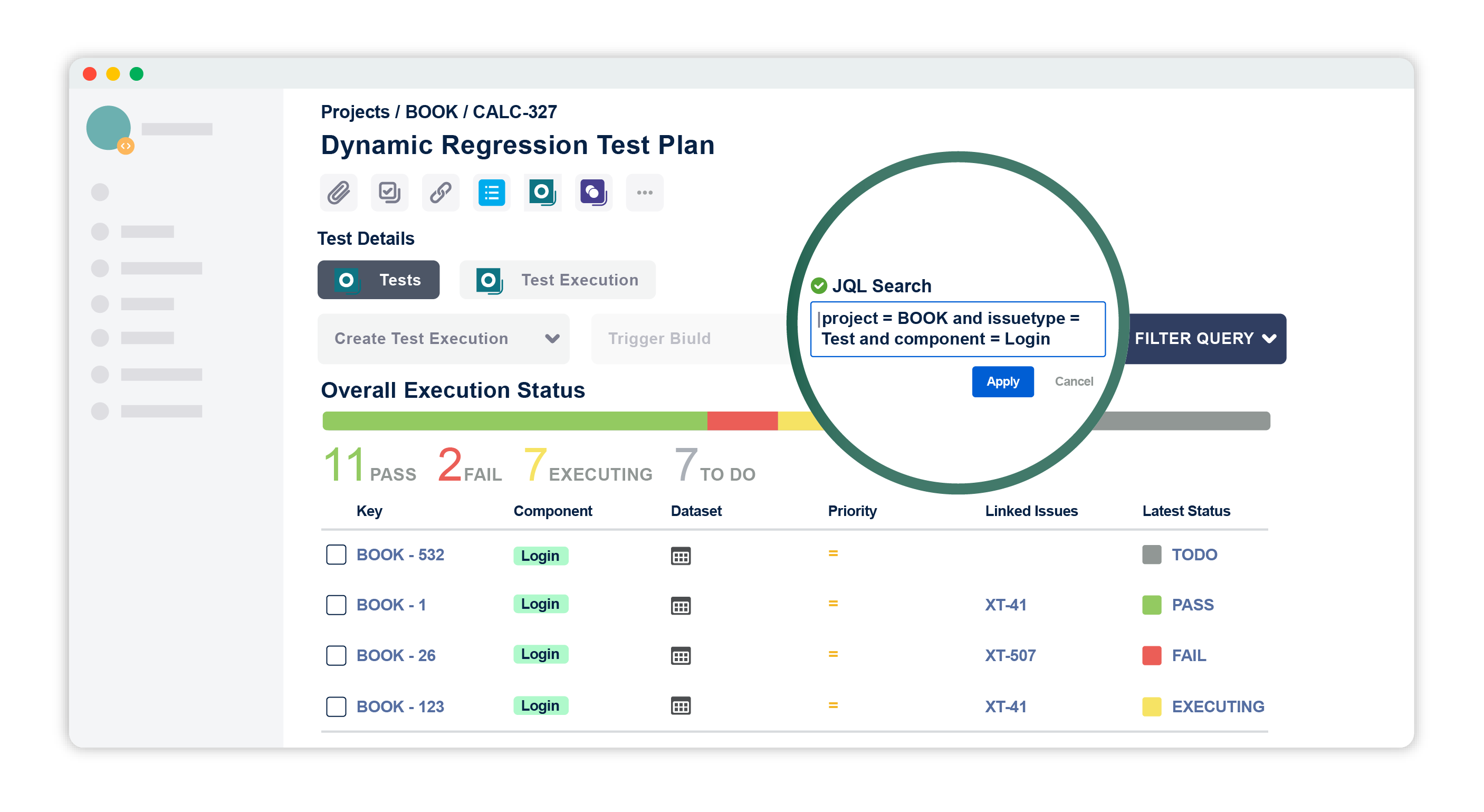 Xray Enterprises Dynamic Test Plans