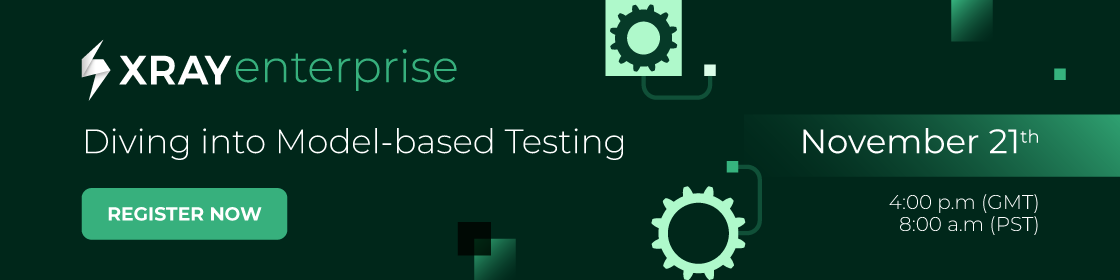 Xray Model-based Testing Webinar Banner - Blog