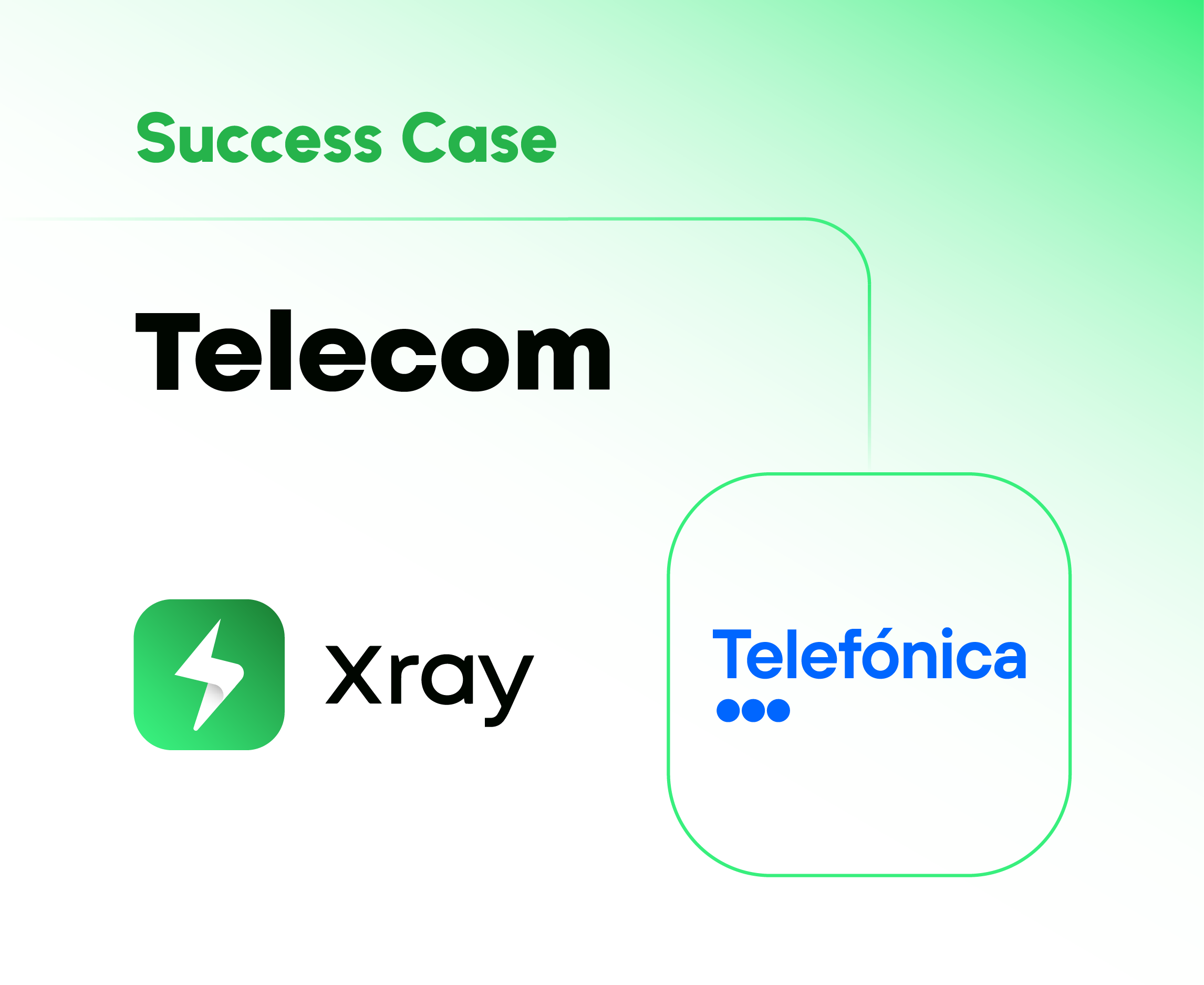 Xray Success Case with Telefónica Telecom Industry